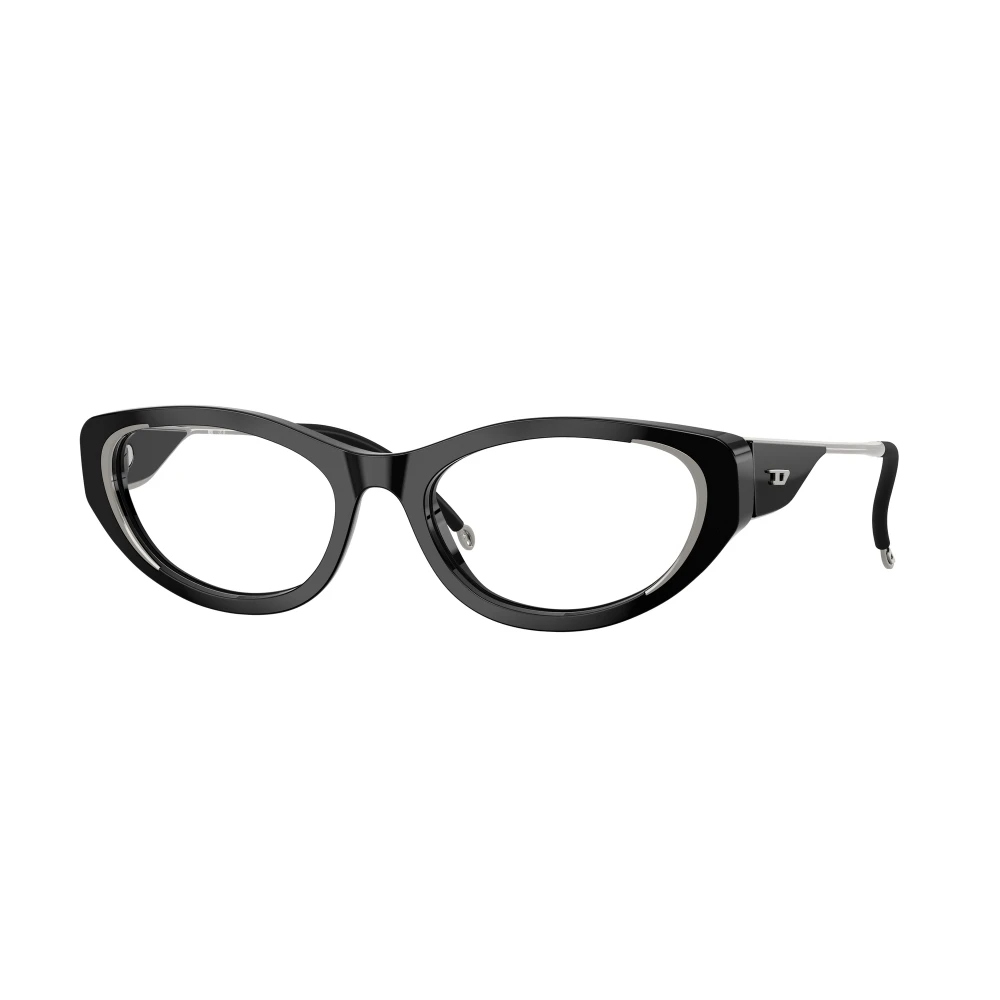 Diesel , Glasses, Female, Black, 53 Mm, Stylish Eyeglasses In Black Color - Image 1
