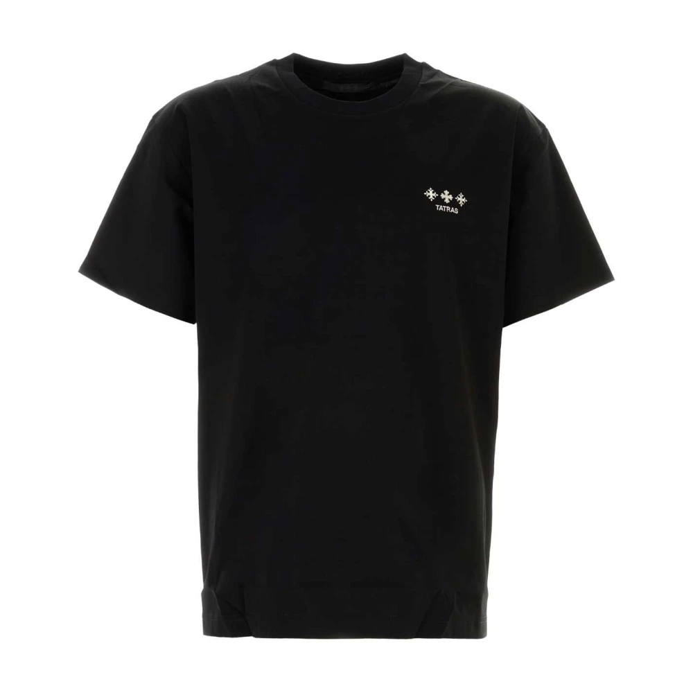 Tatras Klassiek Zwart Katoenen T-shirt Black Heren