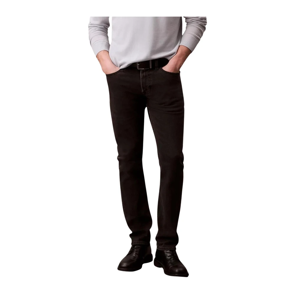 Calvin Klein Jeans Herren Schwarz Jeans Essential Lv04rb738g Slim Fit - Bild 5