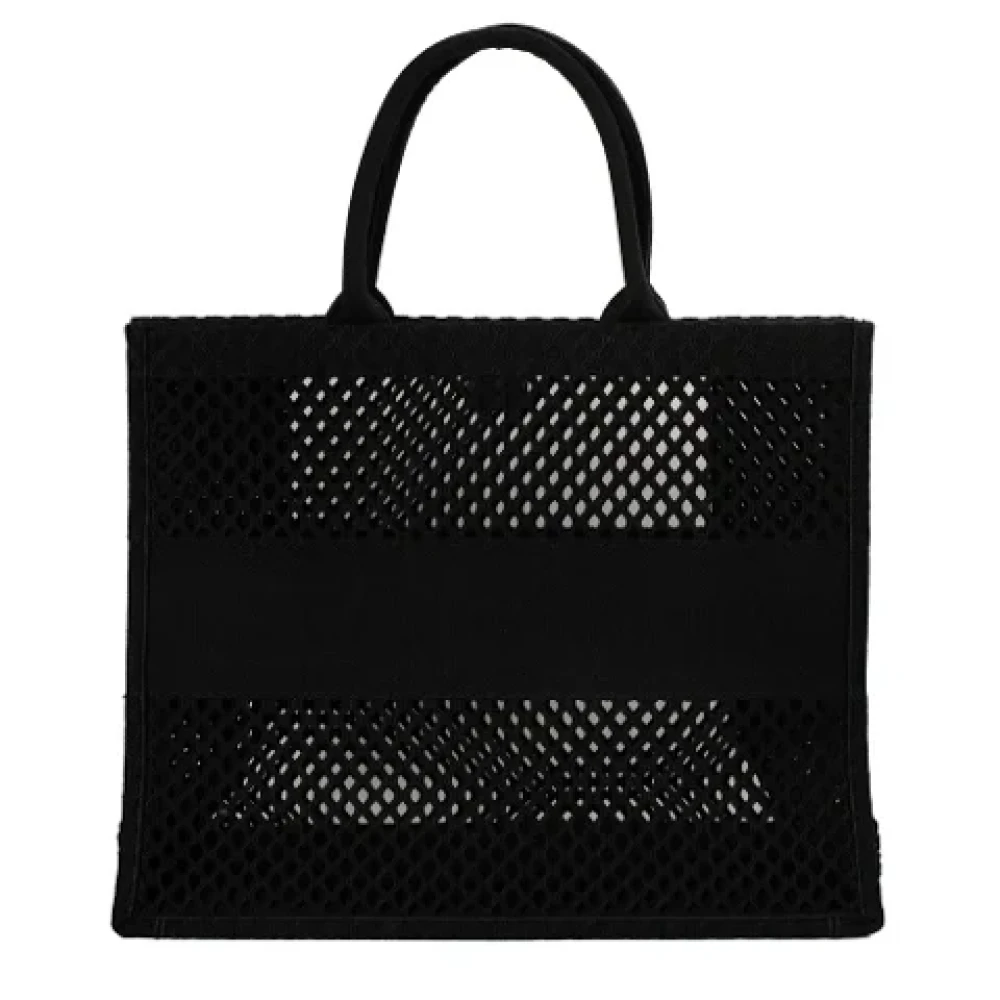 Dior Vintage Pre-owned Canvas dior-bags Black Dames