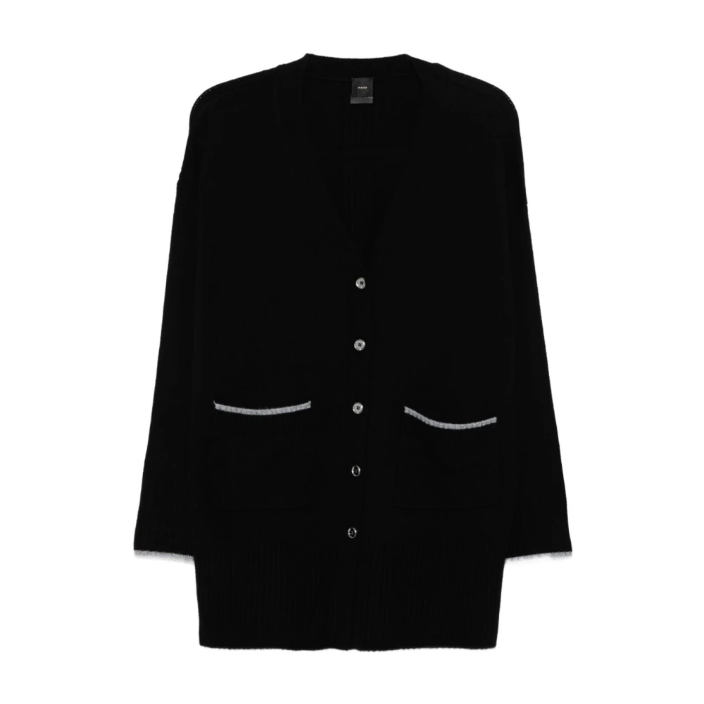 Pinko Women's Black Tasmania Cardigan - Cardigans - S - Knitwear