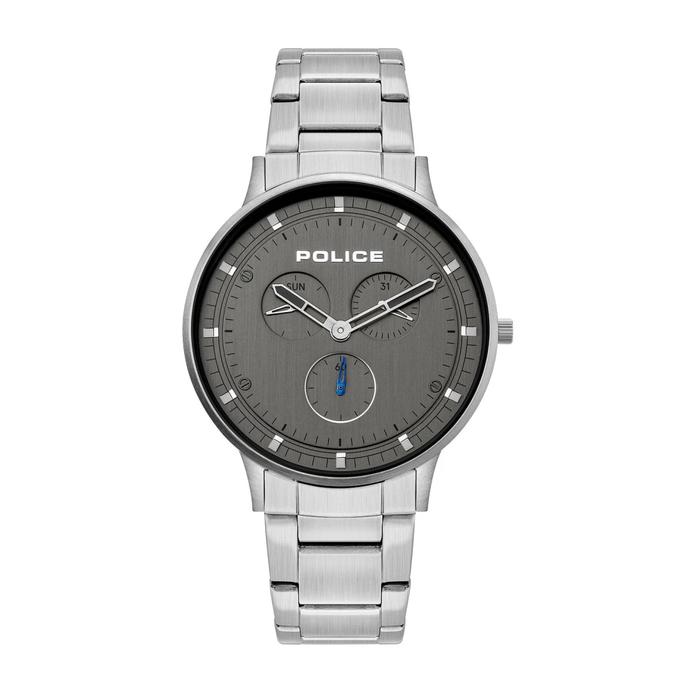Police Men's Silver Stainless Steel Berkeley Watch Pl15968js 39M