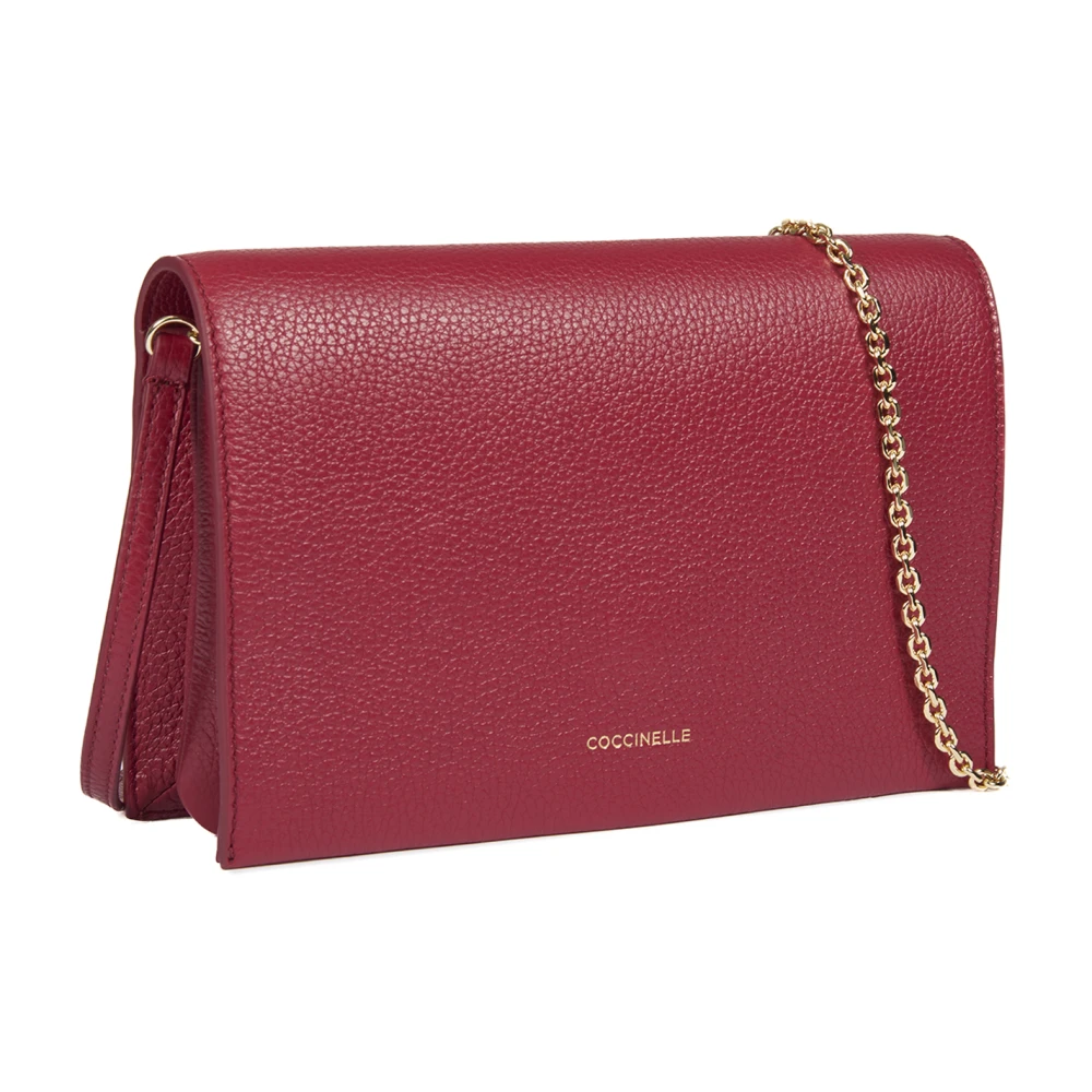 Coccinelle Schoudertas van korrelleer met ketting Red Dames