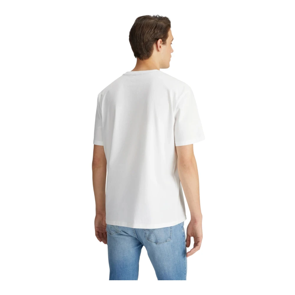 GAS Korte Mouw T-shirt White Heren