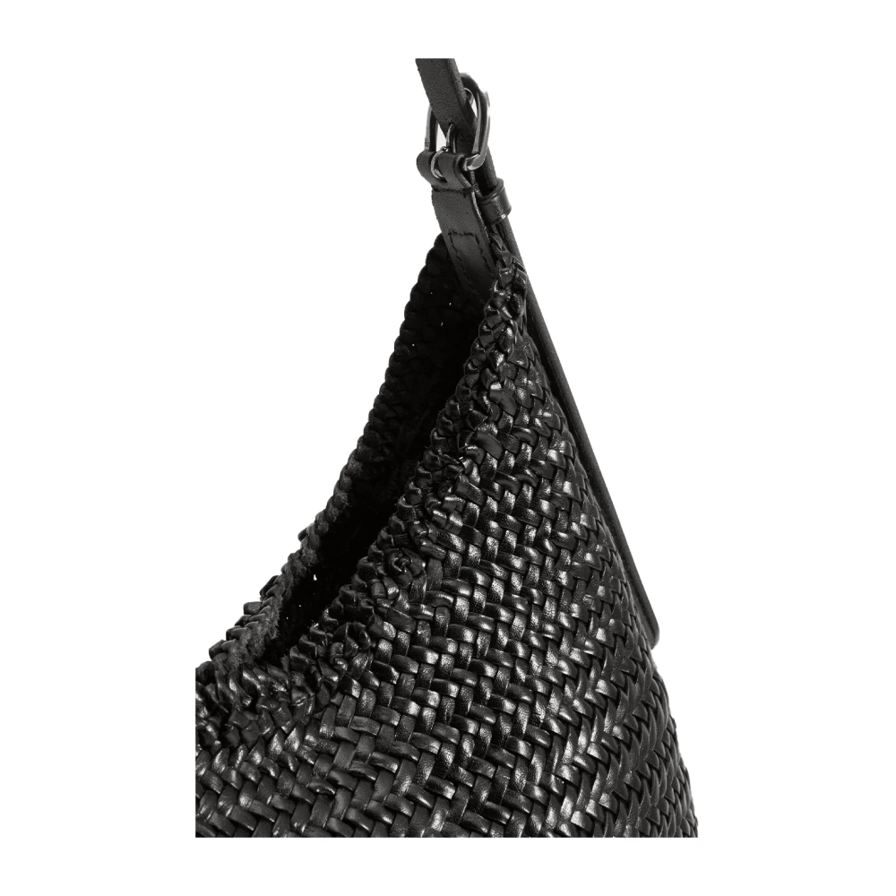 Dragon Diffusion Zwarte Leren Handtas Black Dames