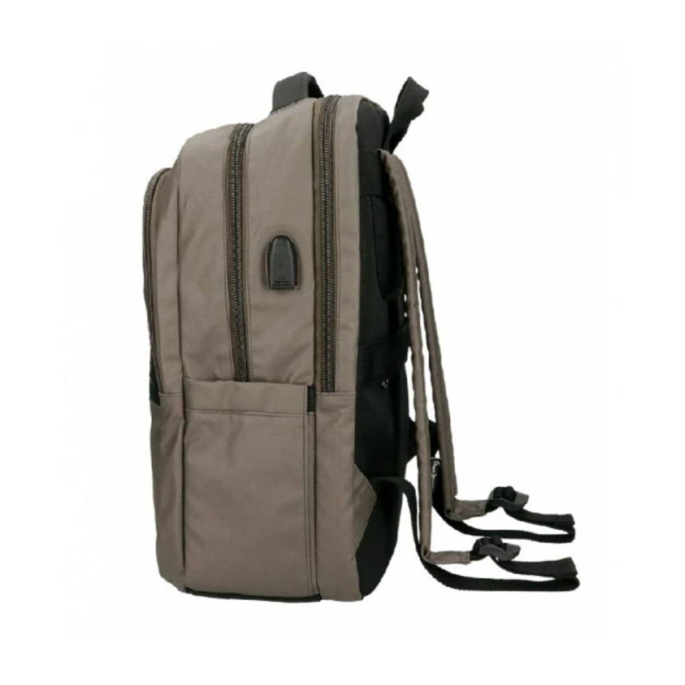 Pepe Jeans Mannen Tablet Tas Bremen Stijl Brown Heren