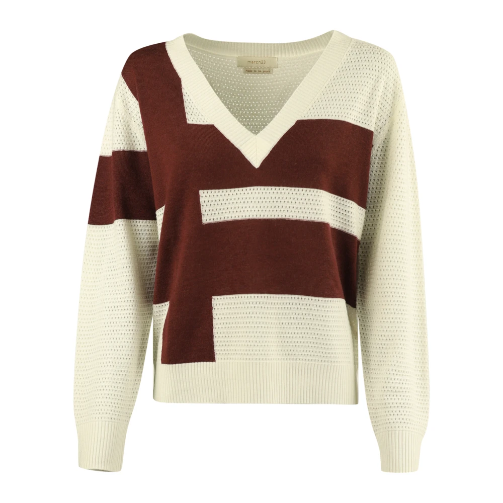 Knitwear > V-neck Knitwear - - March23 - Modalova