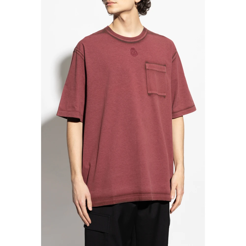 alexander mcqueen T-shirt met zak Red Heren