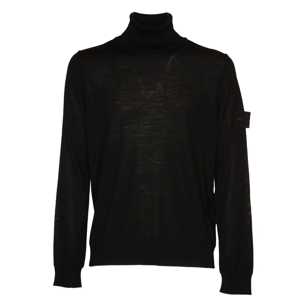 Stone Island Zwarte Ghost RWS Sweaters Black Heren