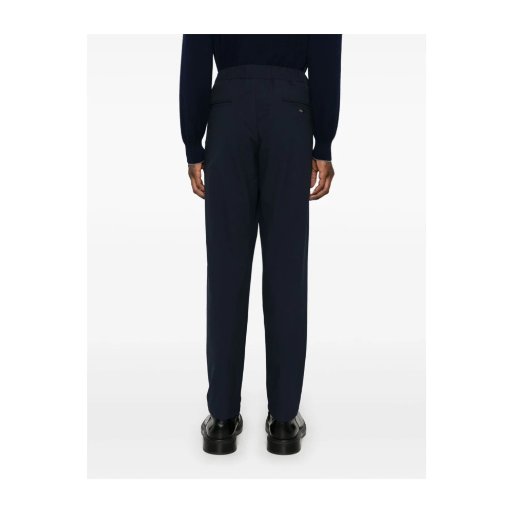 Herno Slim Fit Katoenen Broek Gray Heren