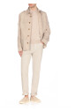 veste-en-melange-de-coton-avec-col