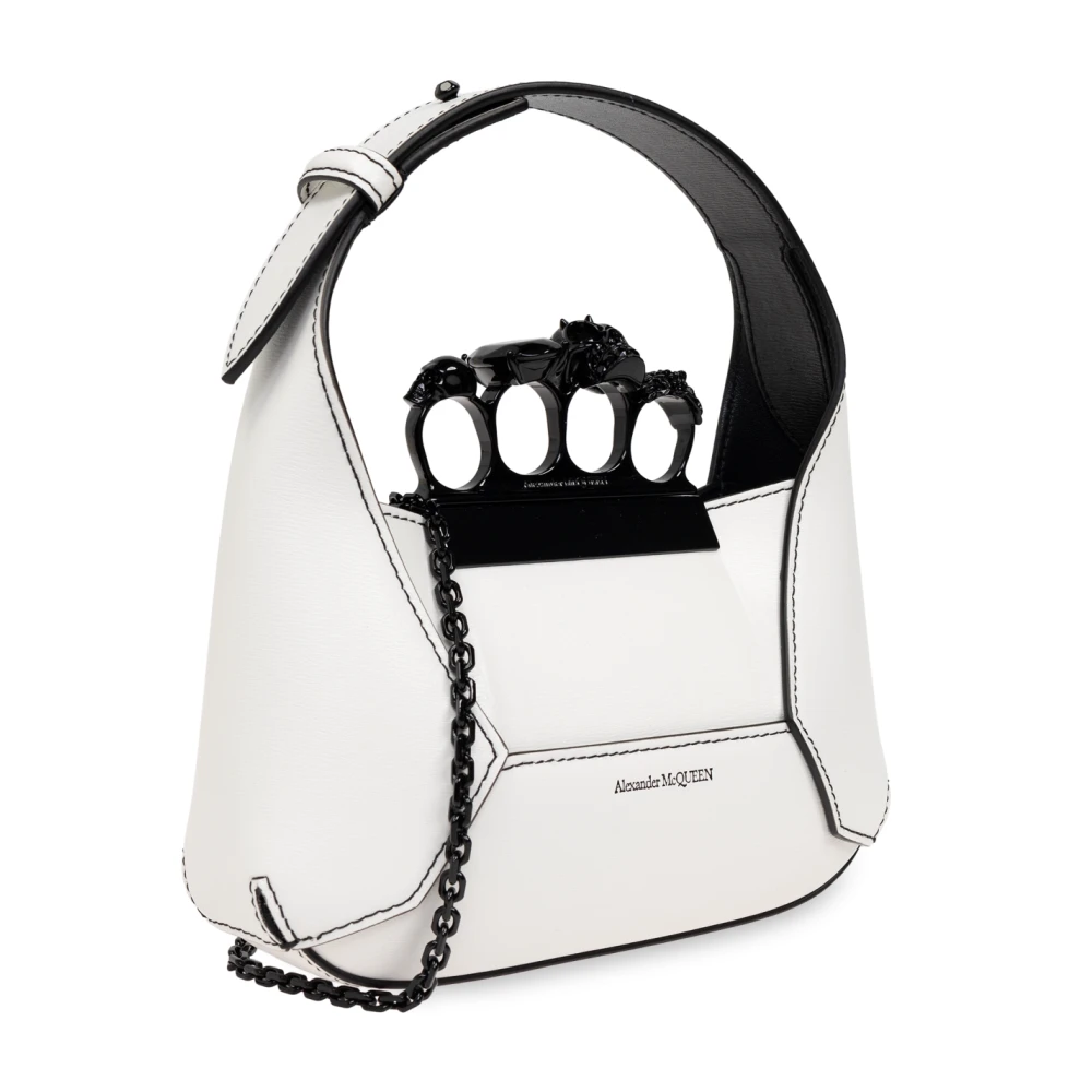 alexander mcqueen Mini Juwelen Handtas White Dames