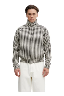 Gingham Hamptons Track Jacket