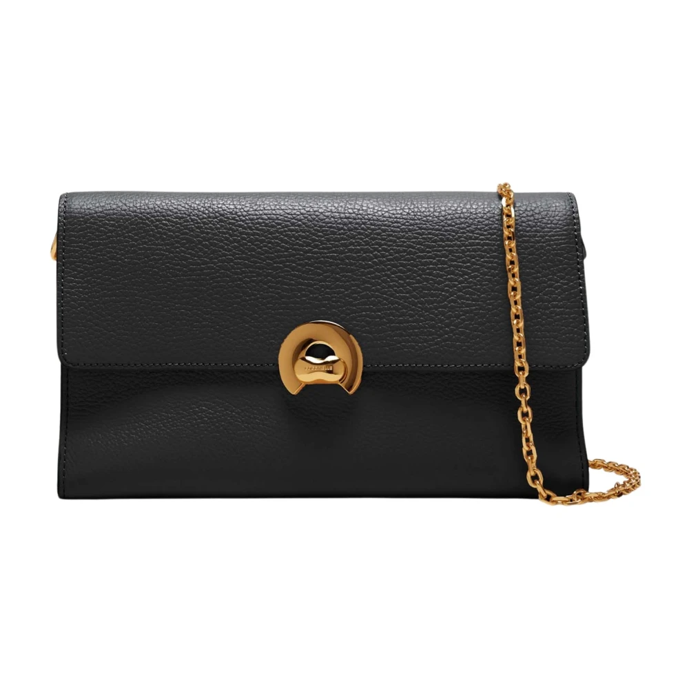 Coccinelle Binxie Draaisluiting Leren Tas Black Dames