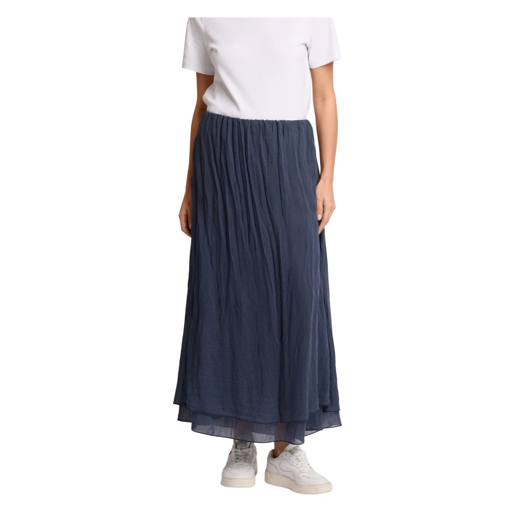 Kocca Women's Blue Maxi Skirts, S, Ohiane Skirt