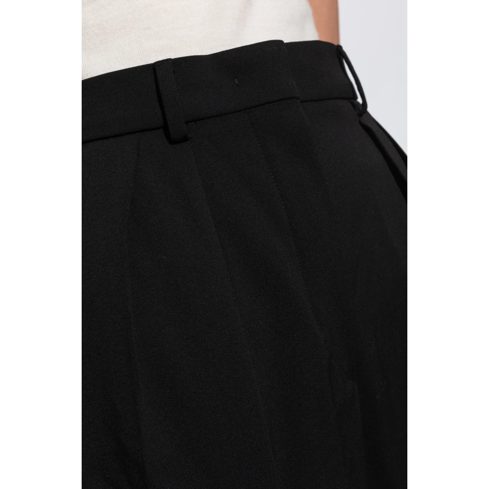 SPORTMAX Wollen broek Black Dames
