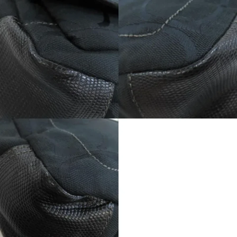 Coach Pre-owned Canvas shoulder-bags Black Dames