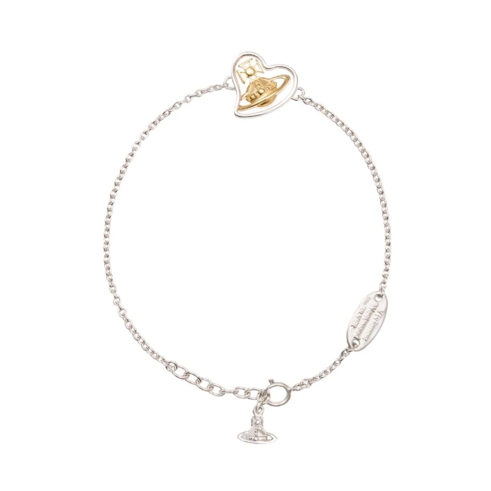 Vivienne Westwood Women's Gray Bracelets, One Size, Faye Bracelet