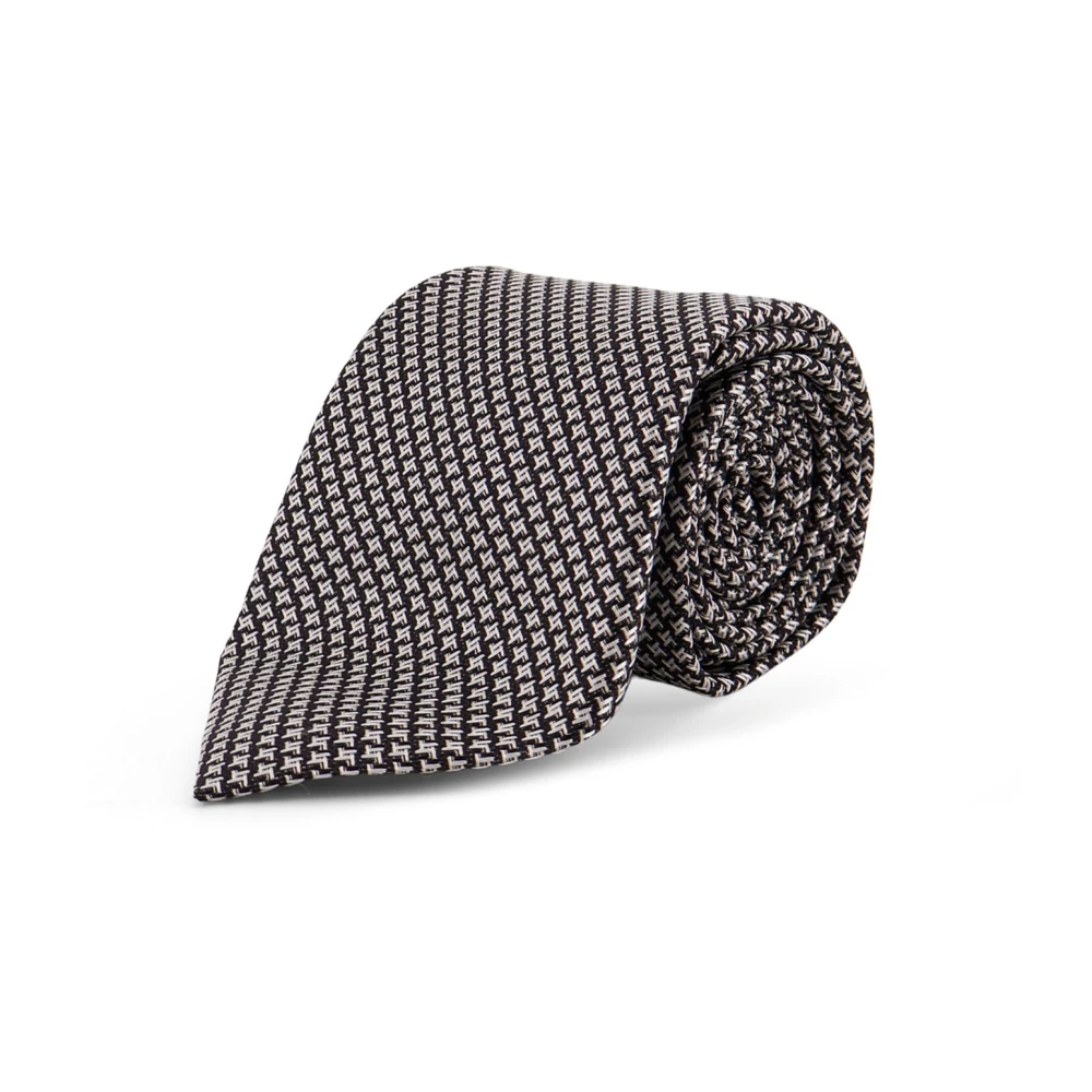 Tom Ford Men's Black Ties, One Size, Silk Tie