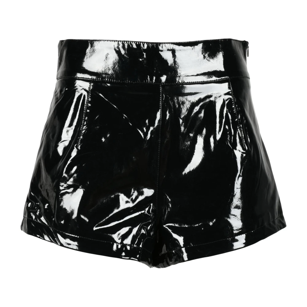 Actualee Polyester Elastan Shorts Black, Dam