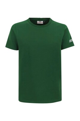 essentials-maillot-jersey-vert-logo-manches-courtes