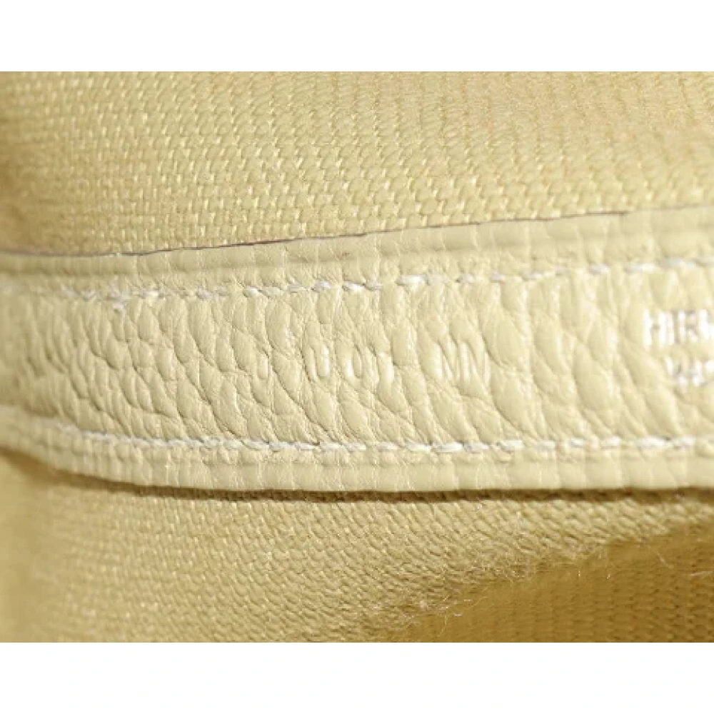 Hermès Vintage Pre-owned Fabric handbags Beige Dames