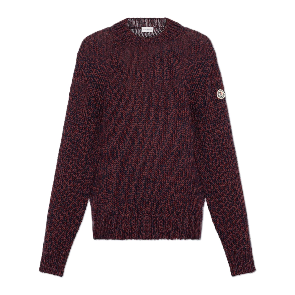 Knitwear > Round-neck Knitwear - - Moncler - Modalova
