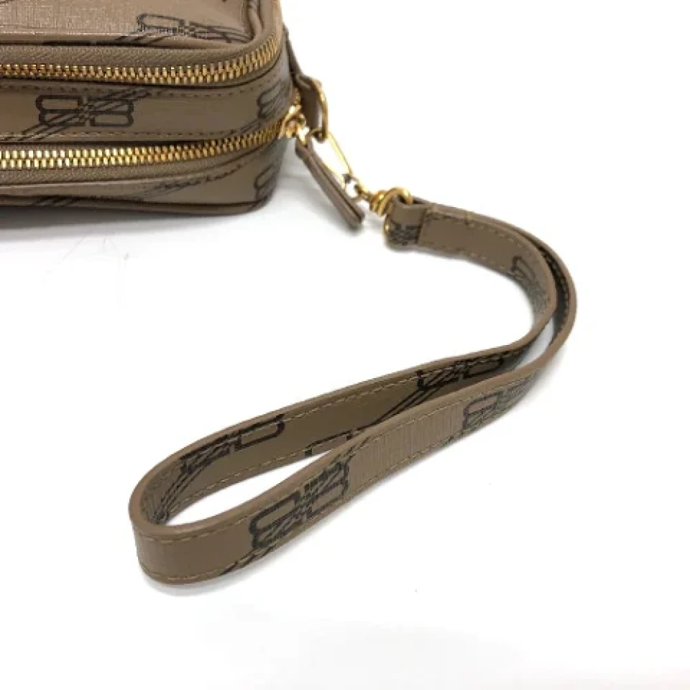 Balenciaga Vintage Pre-owned Leather balenciaga-bags Brown Dames