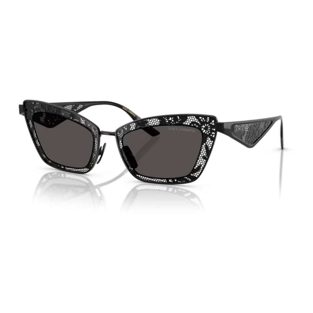 Dolce & Gabbana 0Dg2311 Cat Eye Sunglasses, Black, Women - Image 5
