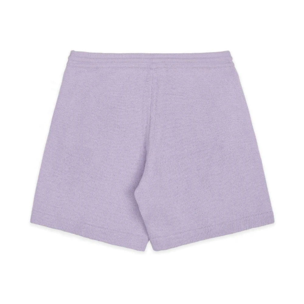 Sporty & Rich Kasjmier Short in Zacht Lila Purple Dames
