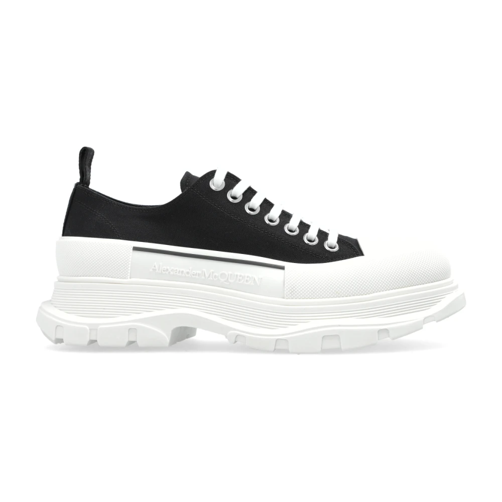 Alexander McQueen Tread Slick Lace Up Heren Schoenen Zwart