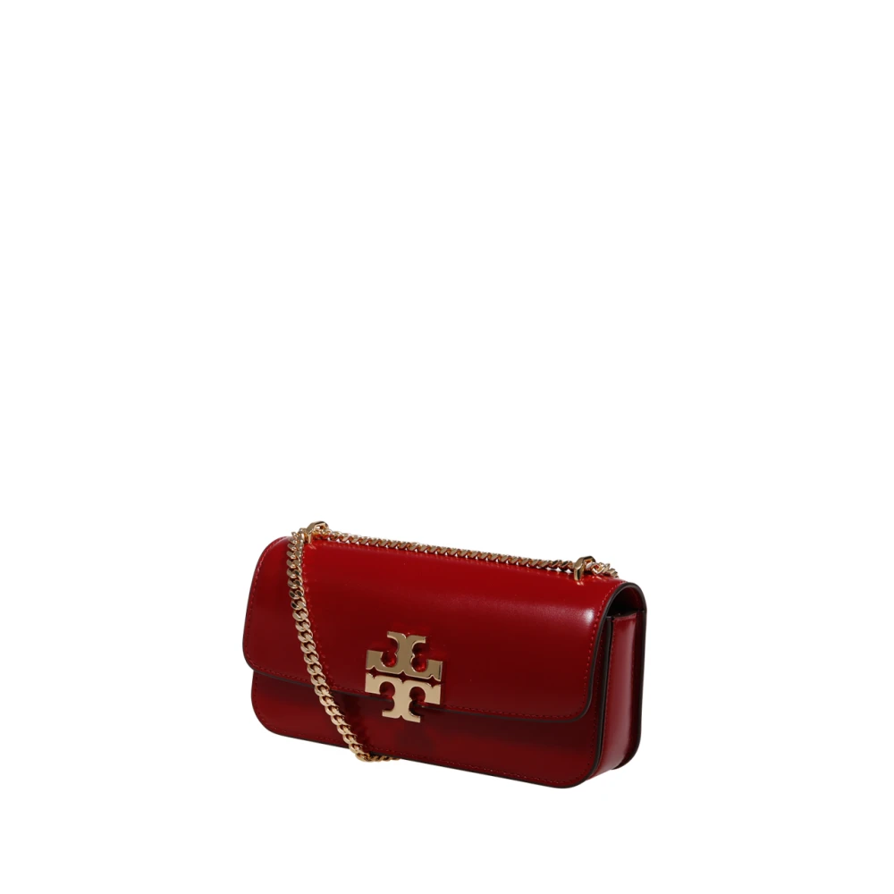 TORY BURCH Omkeerbare schoudertas in robijnrood Red Dames
