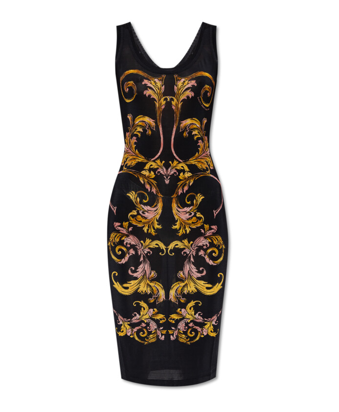 robe-avec-impression-outline-barocco