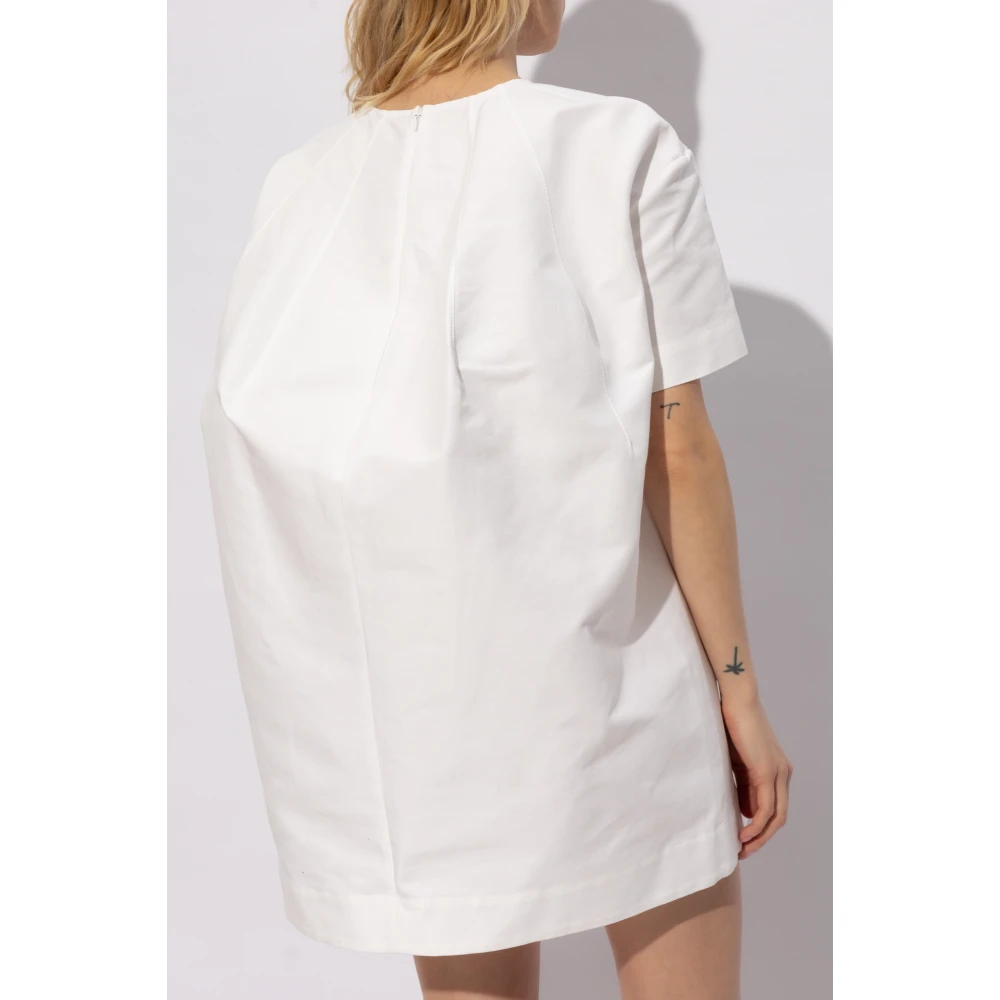 Marni Korte jurk van katoen White Dames