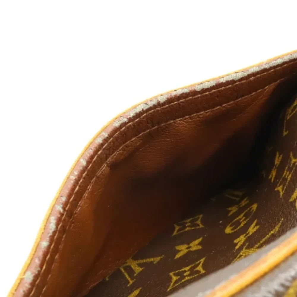 Louis Vuitton Vintage Pre-owned Fabric shoulder-bags Brown Dames