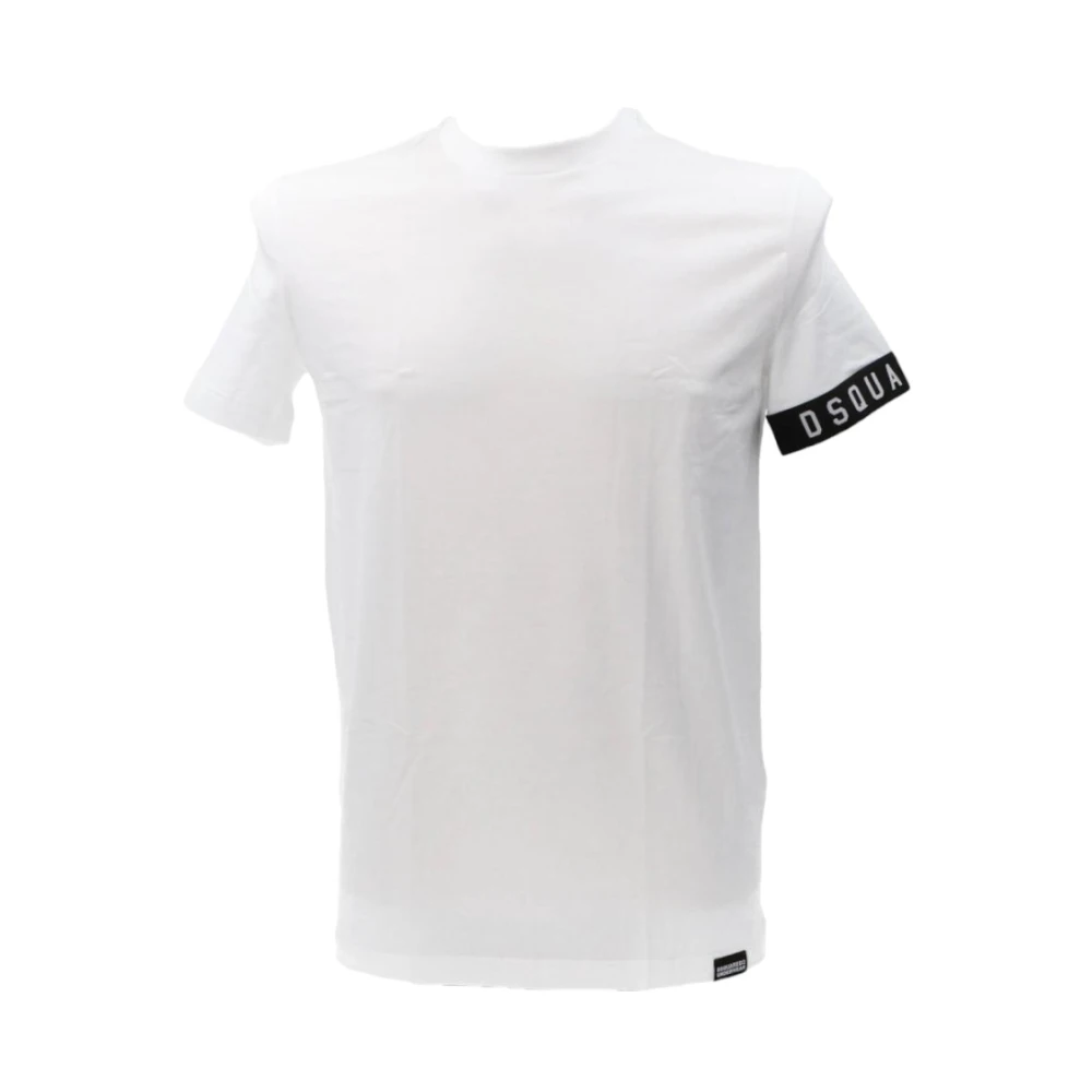 Dsquared2 Katoenen T-shirt White Heren