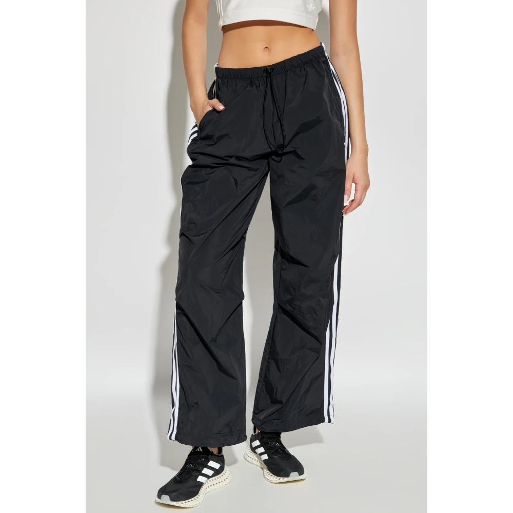 adidas Originals Ortalion broek met logo Black Dames