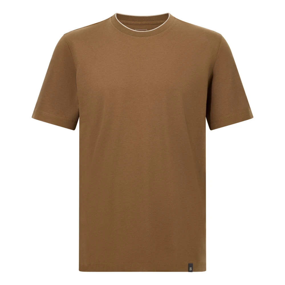 Boggi Milano Herr Brun Toppar L, T-Shirts