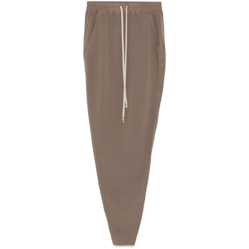 Rick Owens Rok met trekkoord en zakken Gray Dames