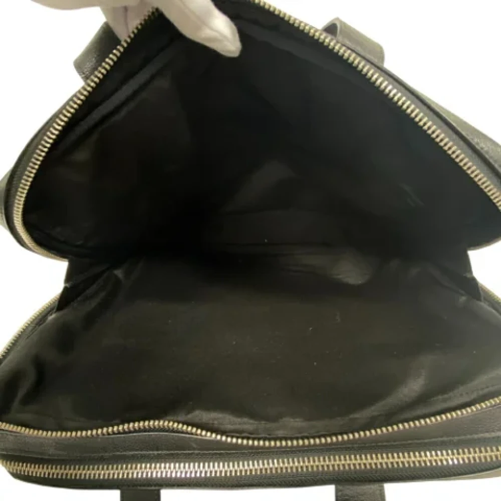 Coach Pre-owned Leather handbags Black Dames