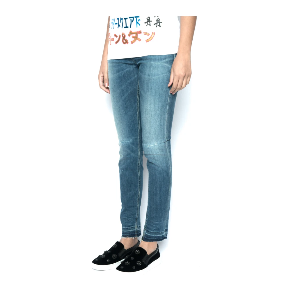 Dondup Monroe Broek Blue Dames