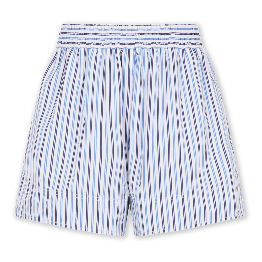 Rabanne Vrouw Blauw Korte Broeken Dames, 2XS, Casual Shorts
