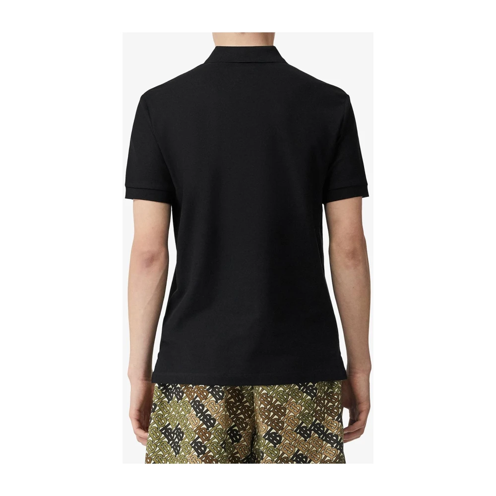 Burberry Zwarte T-shirts en Polos Black Heren