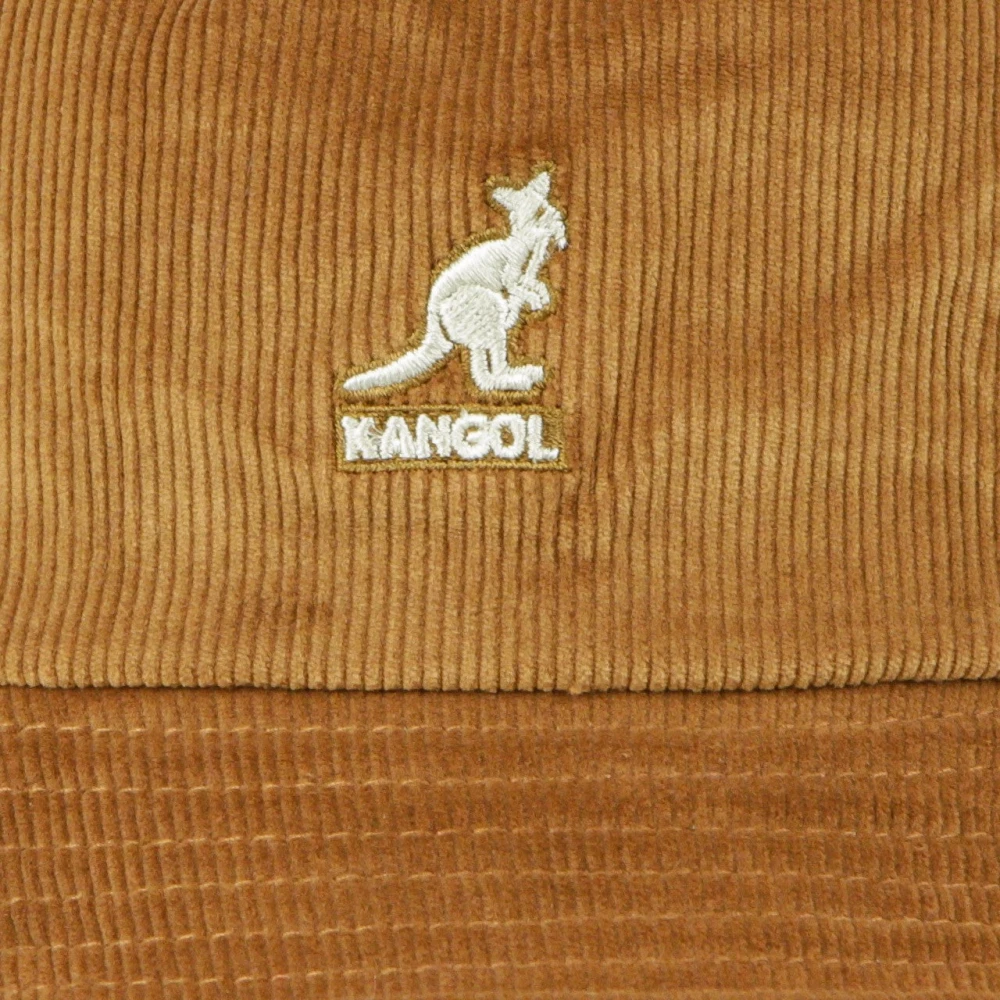 Kangol Cord Bucket Visser Hoed Brown Heren