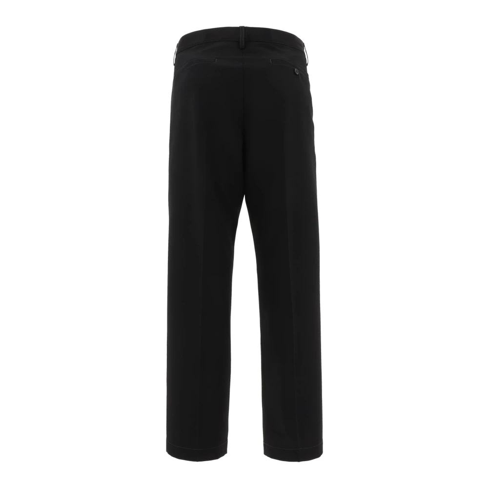 Marni Chino Broek met Relaxte Pasvorm Black Heren