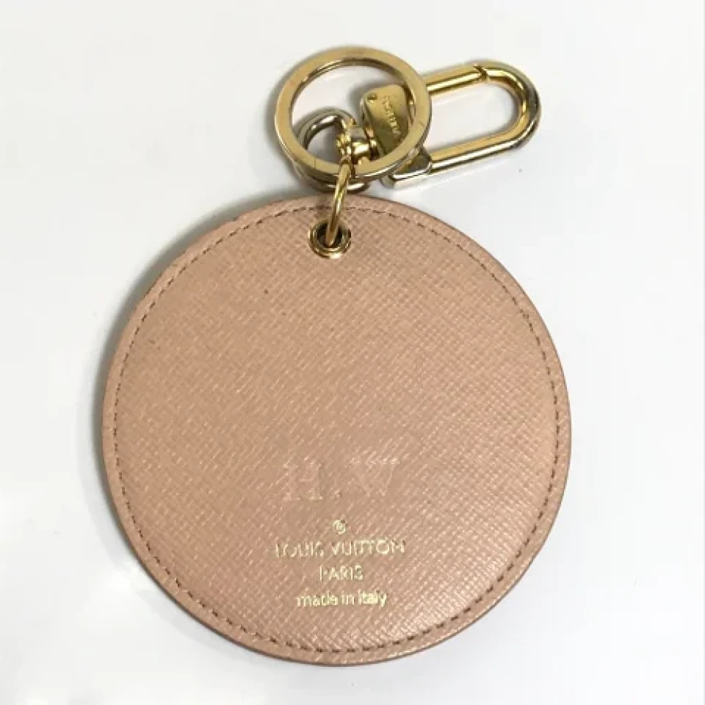 Louis Vuitton Vintage Pre-owned Fabric key-holders White Dames