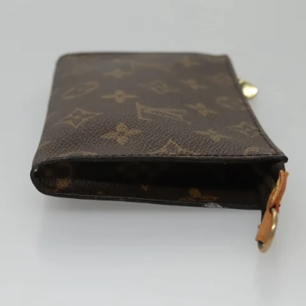 Louis Vuitton Vintage Pre-owned Canvas pouches Brown Dames