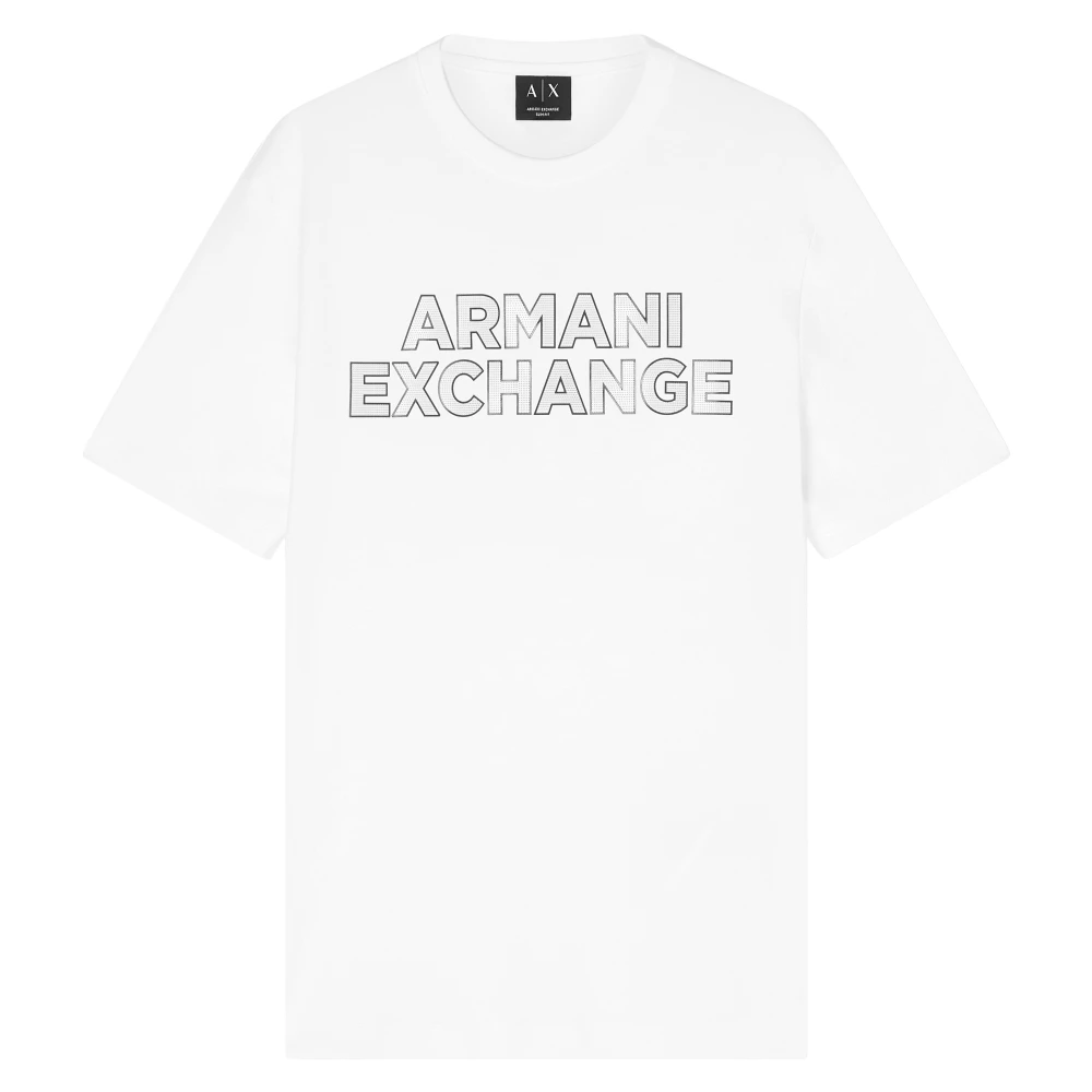 Armani Exchange Hombre Blanco Camisetas, Talla: 2XL