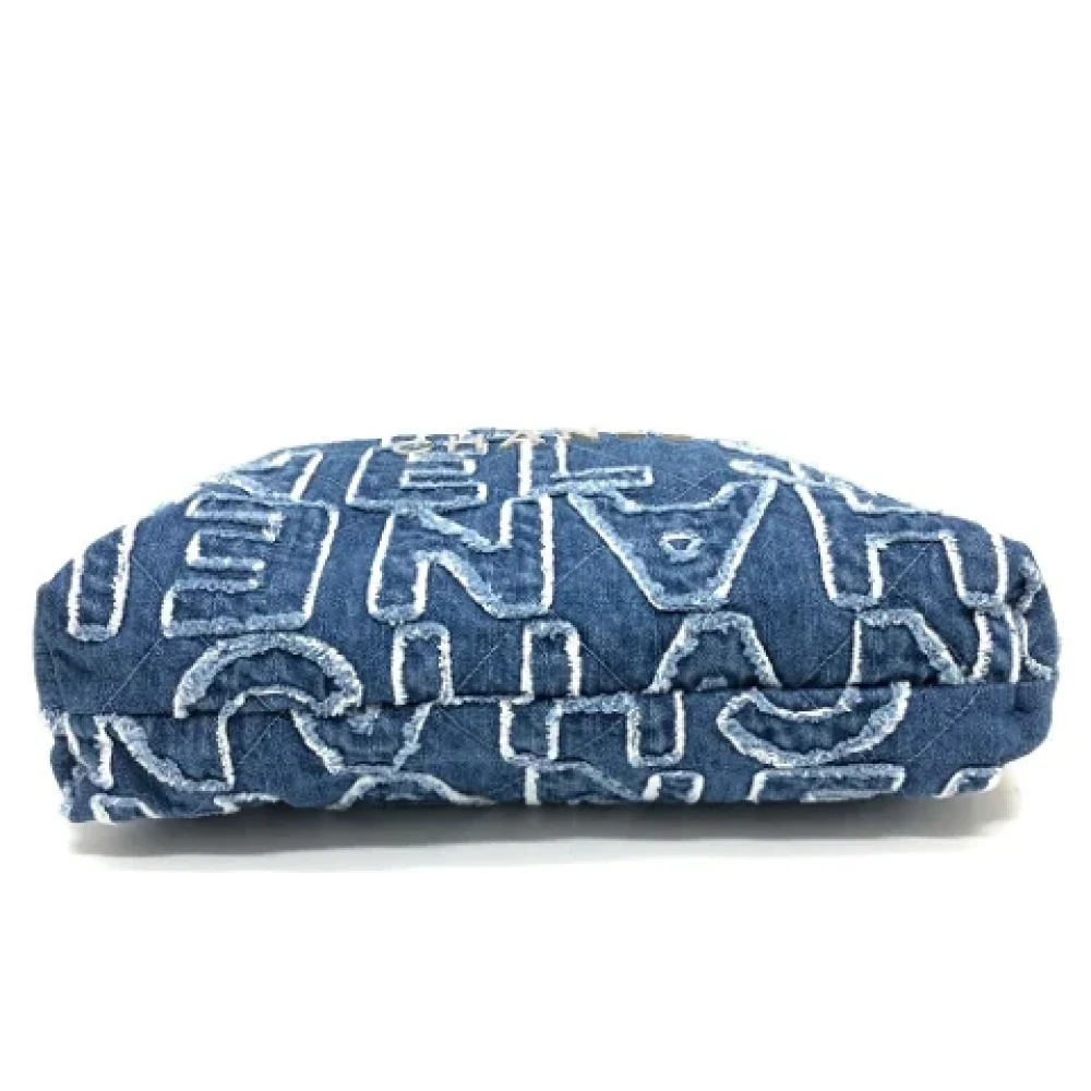 Chanel Vintage Pre-owned Denim chanel-bags Blue Dames