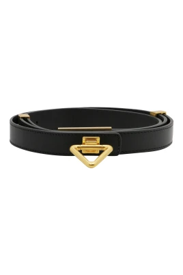 Metallic Point Lock Belt